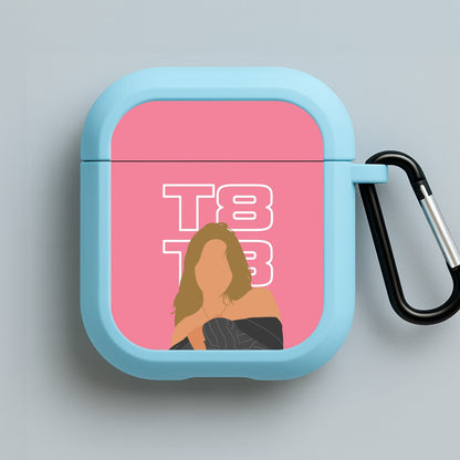 T8 Pink  Blue AirPods Case