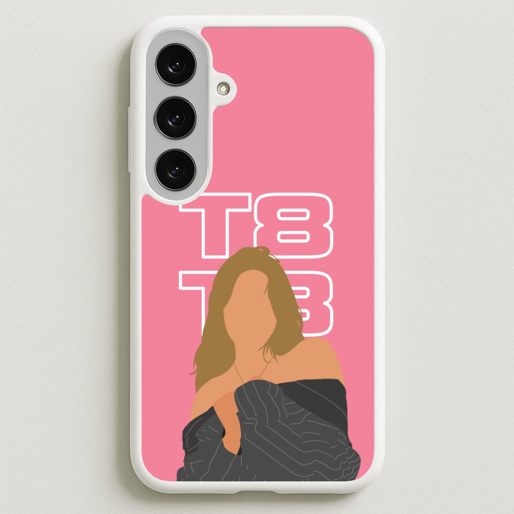 T8 Pink Phone Case for Galaxy S25FE