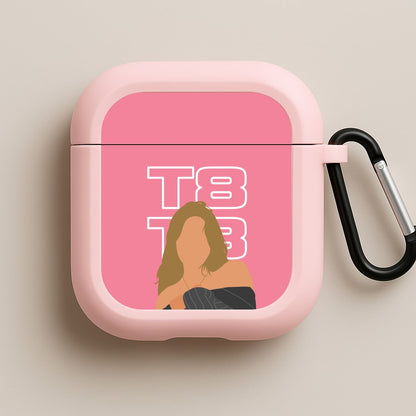 T8 Pink  Pink AirPods Case