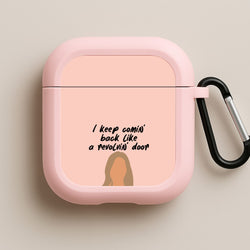 Revolving Door Pink AirPods Case