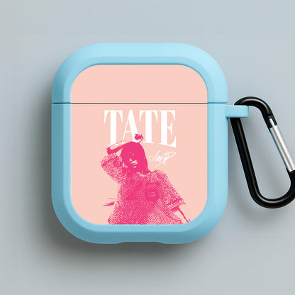 Tate Signature Blue AirPods Case