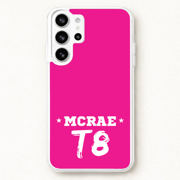 Pink T8 Sports Phone Case for Galaxy S26 Ultra