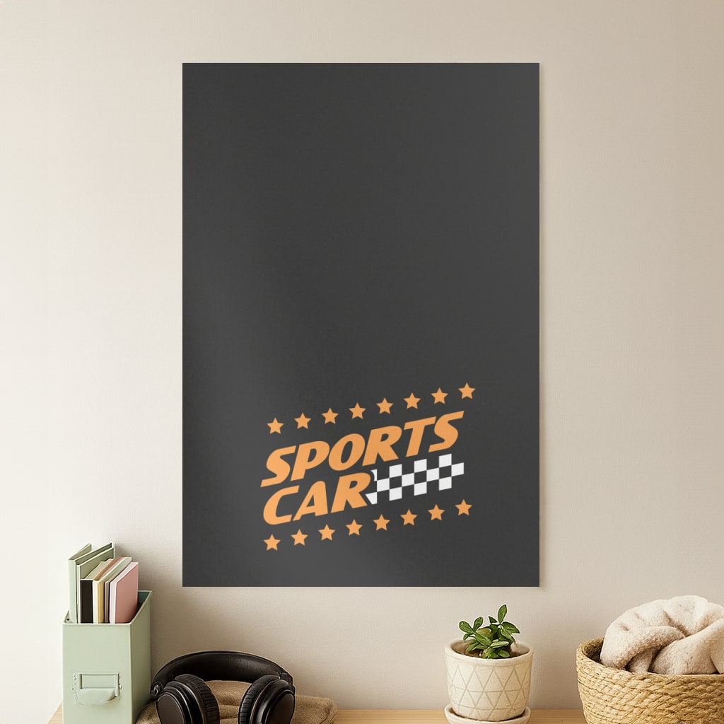 Sports Car Poster