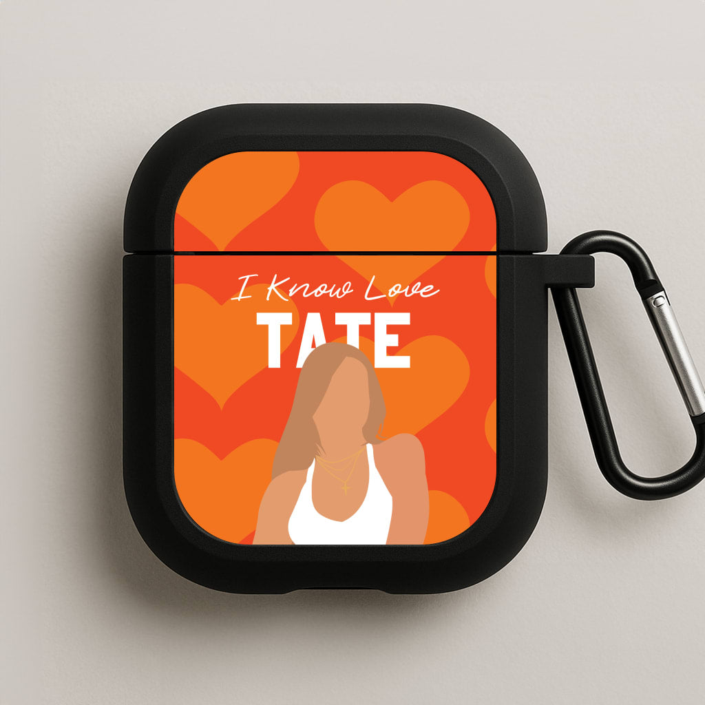 I Know Love Pattern AirPods Case