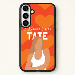I Know Love Pattern Phone Case for Galaxy S26 Plus