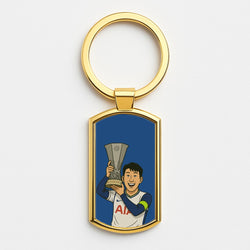 Son's Trophy Lift Gold Keyring