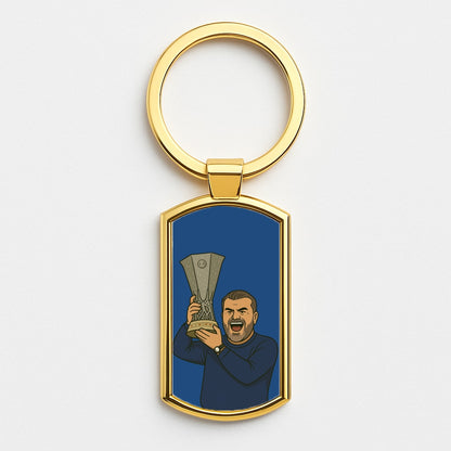 Ange's Trophy Lift Gold Keyring