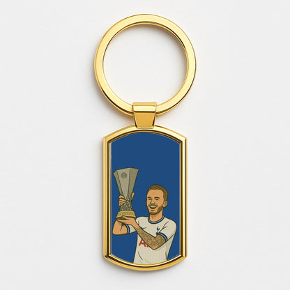 Maddison's Trophy Lift Gold Keyring