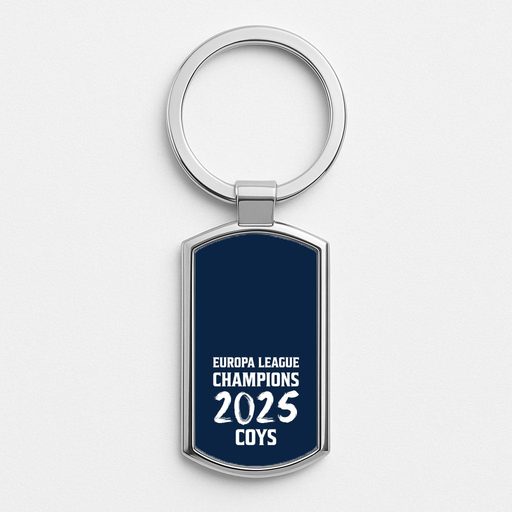 Europa League Winners 2025 - COYS Silver Keyring
