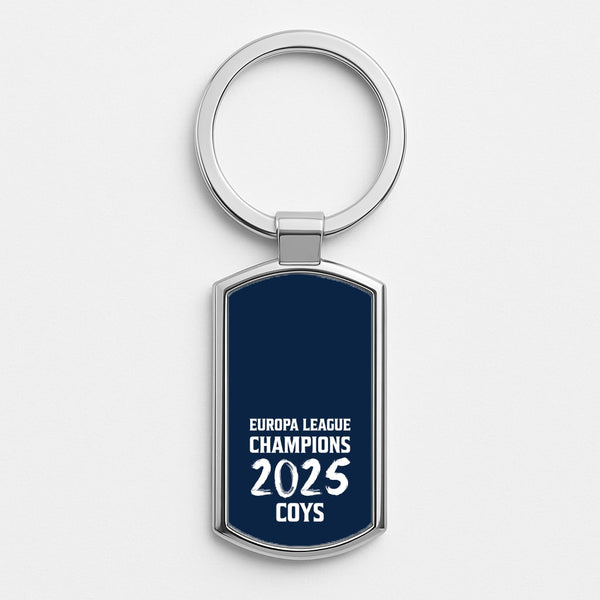 Europa League Winners 2025 - COYS Silver Keyring