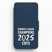 Europa League Winners 2025 - COYS Flip / Wallet Phone Case 1