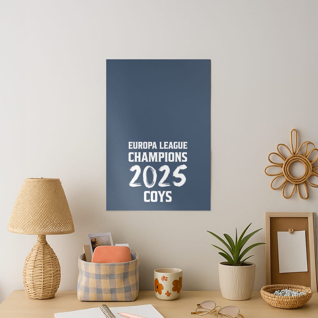 Europa League Winners 2025 - COYS Art Print