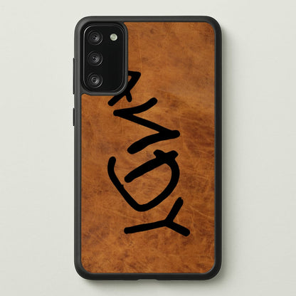 Andy Footprint  - Disney Phone Case for Galaxy S20