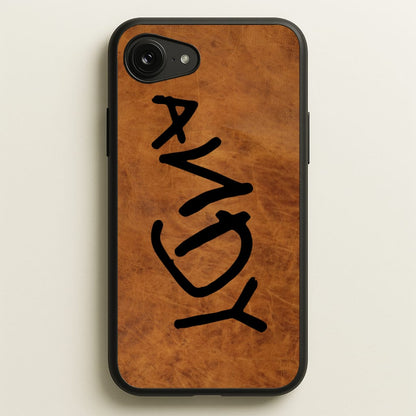 Andy Footprint  - Disney Phone Case for iPhone 16e