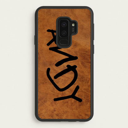 Andy Footprint  - Disney Phone Case for Galaxy S9 Plus