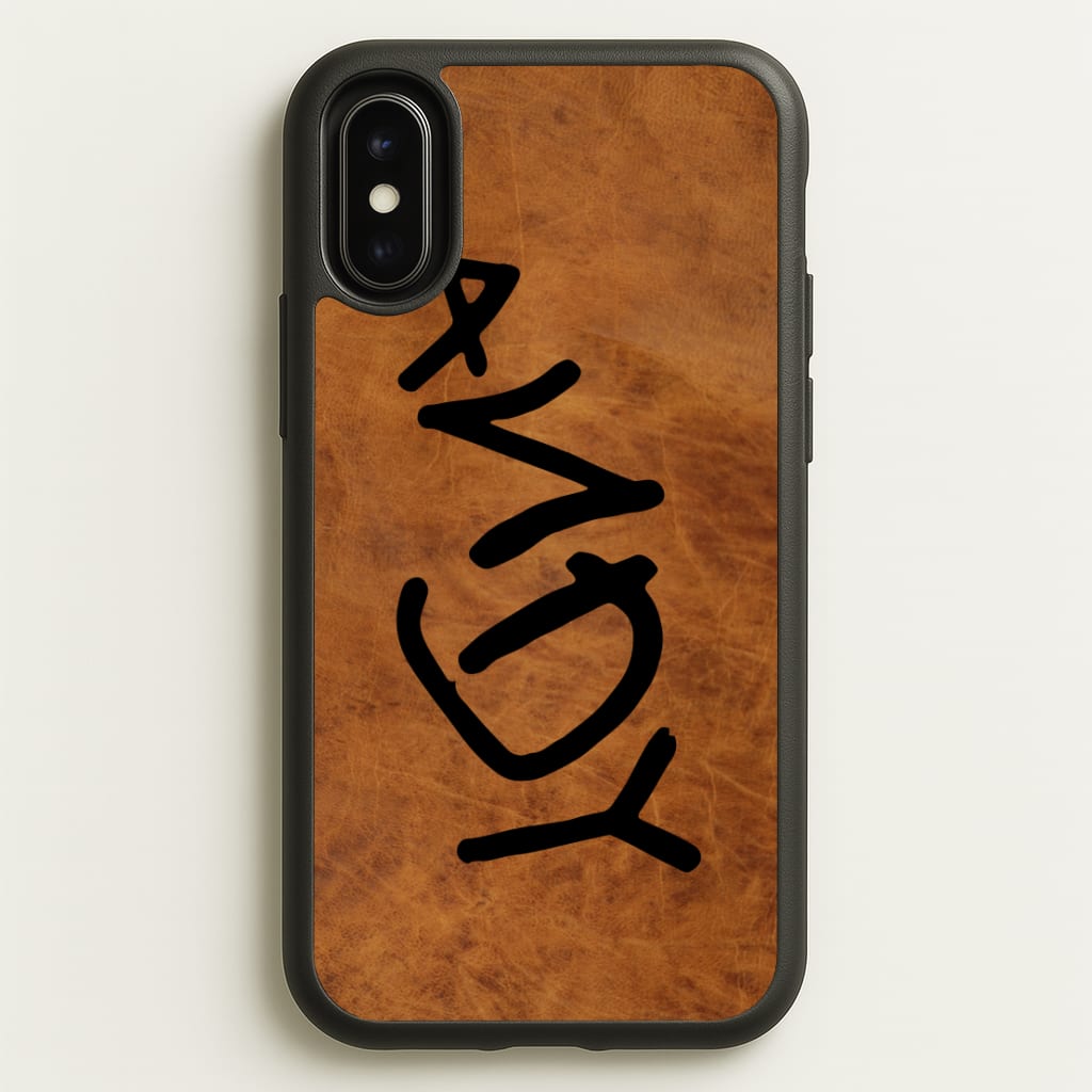Andy Footprint  - Disney Phone Case for iPhone X / XS