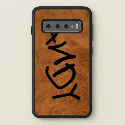 Andy Footprint  - Disney Phone Case for Galaxy S10 Plus