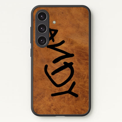 Andy Footprint  - Disney Phone Case for Galaxy S25