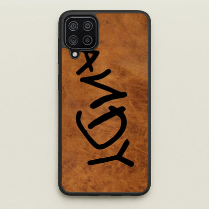 Andy Footprint  - Disney Phone Case for Galaxy A12