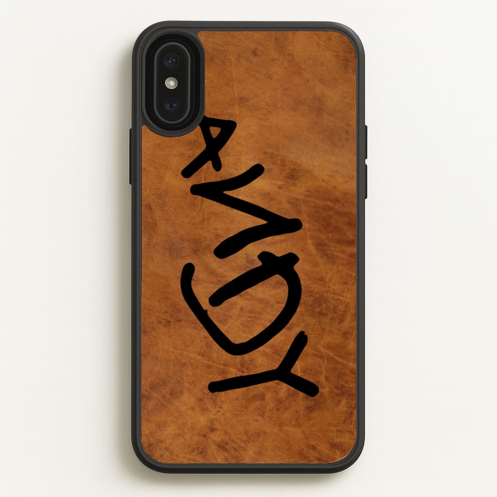 Andy Footprint  - Disney Phone Case for iPhone XS Max