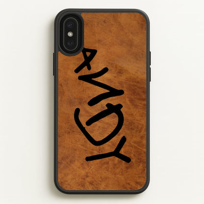 Andy Footprint  - Disney Phone Case for iPhone XS Max