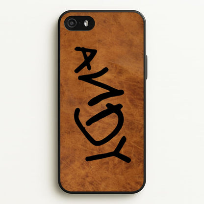 Andy Footprint  - Disney Phone Case for iPhone 5 / 5s / SE 2016