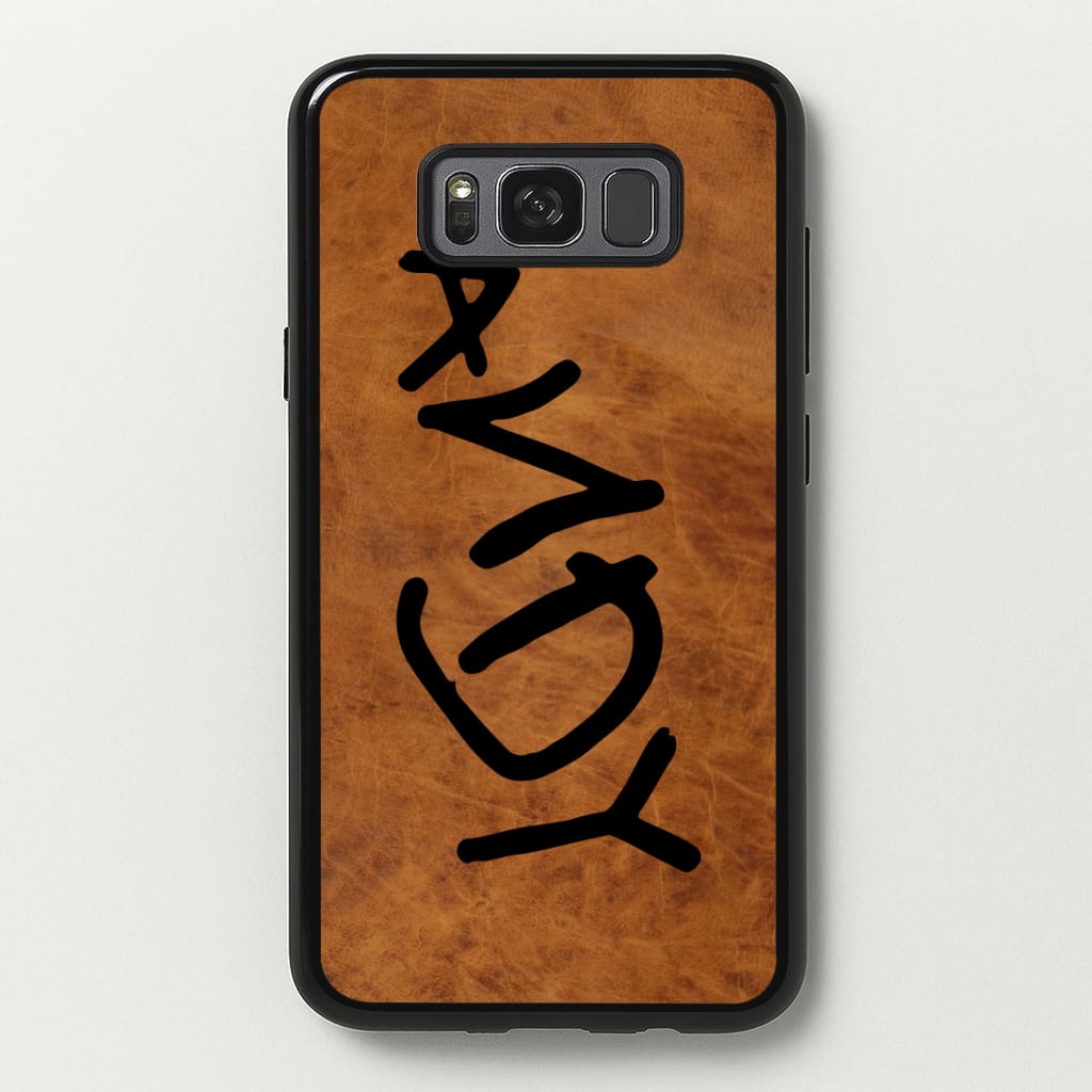 Andy Footprint  - Disney Phone Case for Galaxy S8