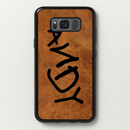 Andy Footprint  - Disney Phone Case for Galaxy S8