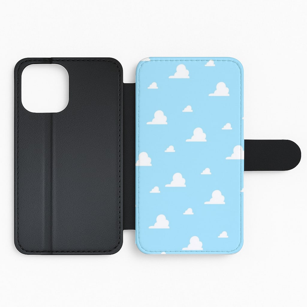 Andy's Bedroom Wallpaper Flip Phone Case