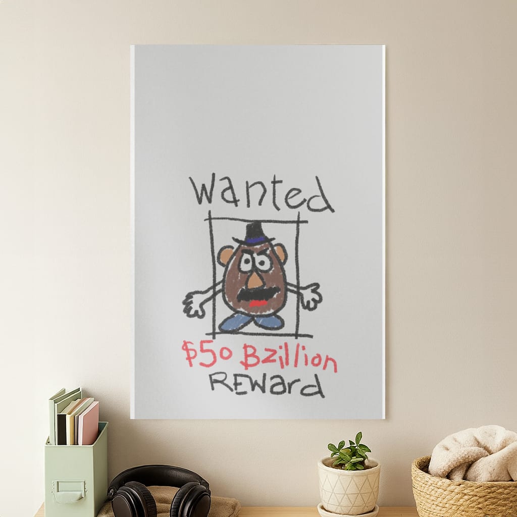 Mr Potato Head - Wanted A Story of Toys Poster