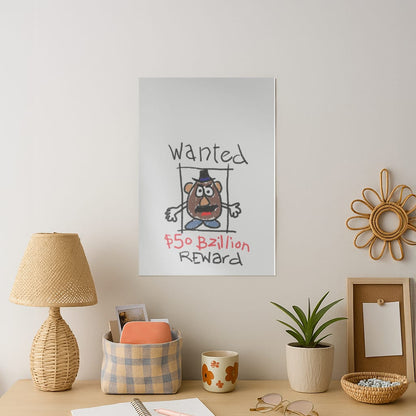 Mr Potato Head - Wanted A Story of Toys Art Print