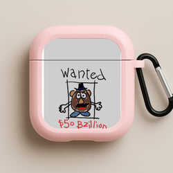 Mr Potato Head - Wanted A Story of Toys Pink AirPods Case