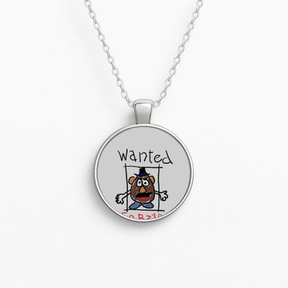 Mr Potato Head - Wanted A Story of Toys Circle Necklace