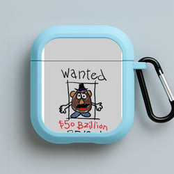 Mr Potato Head - Wanted A Story of Toys Blue AirPods Case