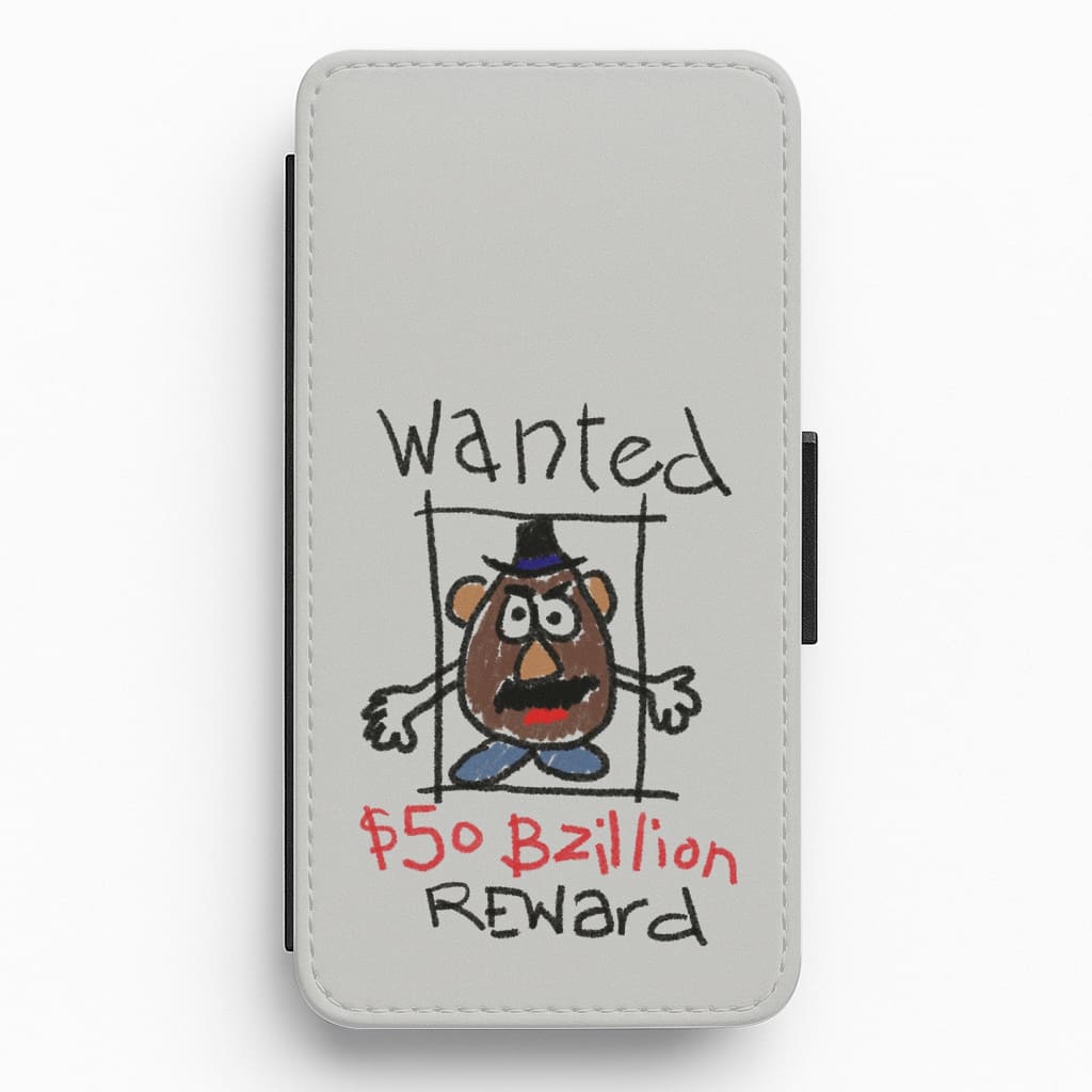 Mr Potato Head - Wanted A Story of Toys Flip / Wallet Phone Case