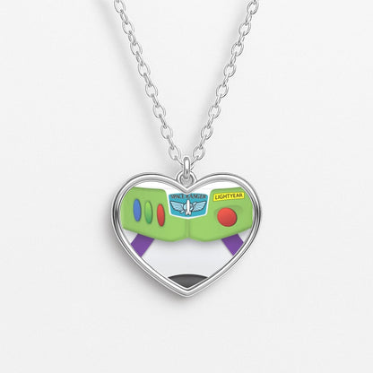 Buzz Outfit A Story of Toys Heart Necklace