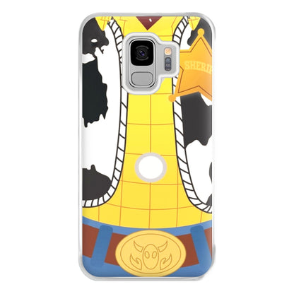 Woody Costume Phone Case for Galaxy S9 Plus