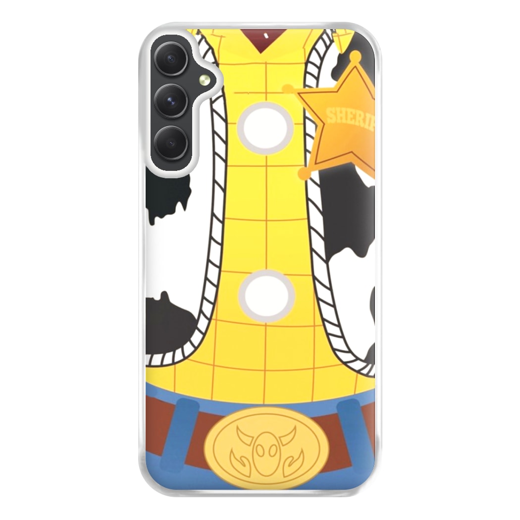 Woody Costume Phone Case for Galaxy A14