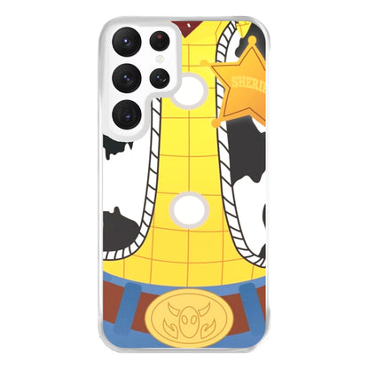 Woody Costume Phone Case for Galaxy S22 Ultra