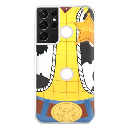 Woody Costume Phone Case for Galaxy S21 Ultra