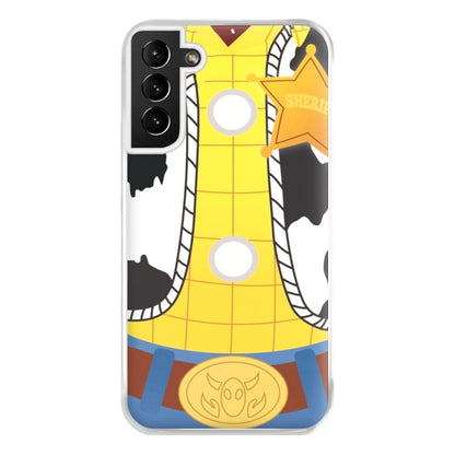 Woody Costume Phone Case for Galaxy S21 Plus