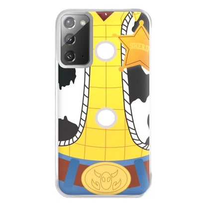 Woody Costume Phone Case for Galaxy Note 20 Ultra