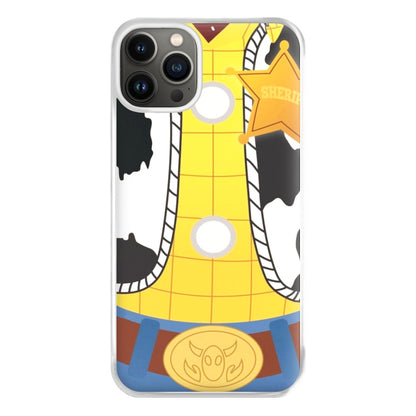 Woody Costume Phone Case for iPhone 13