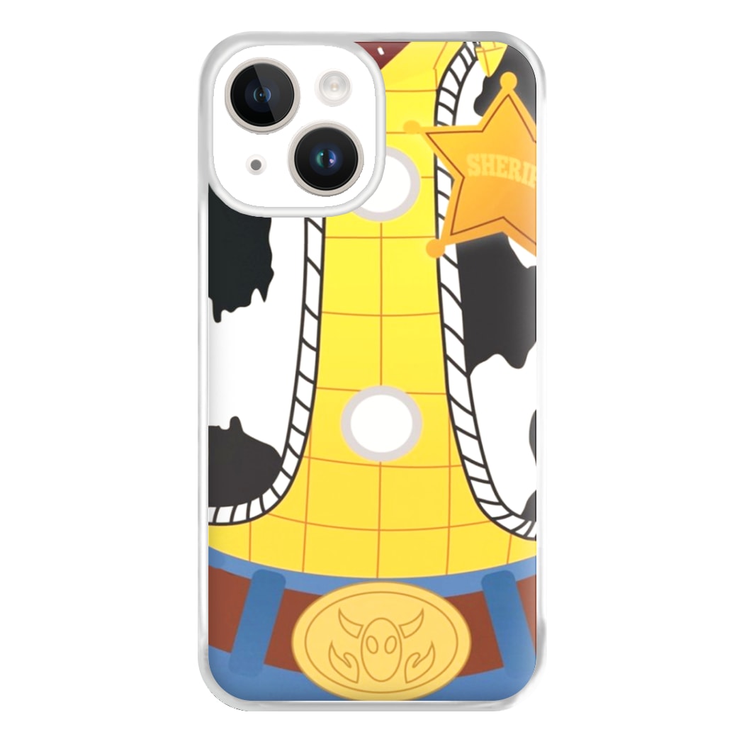 Woody Costume Phone Case for iPhone 14