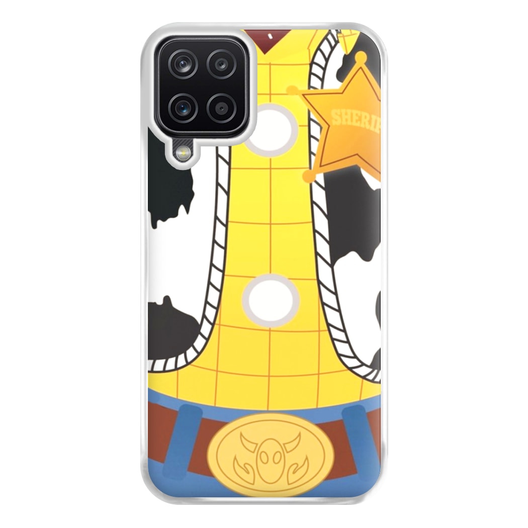 Woody Costume Phone Case for Galaxy A12