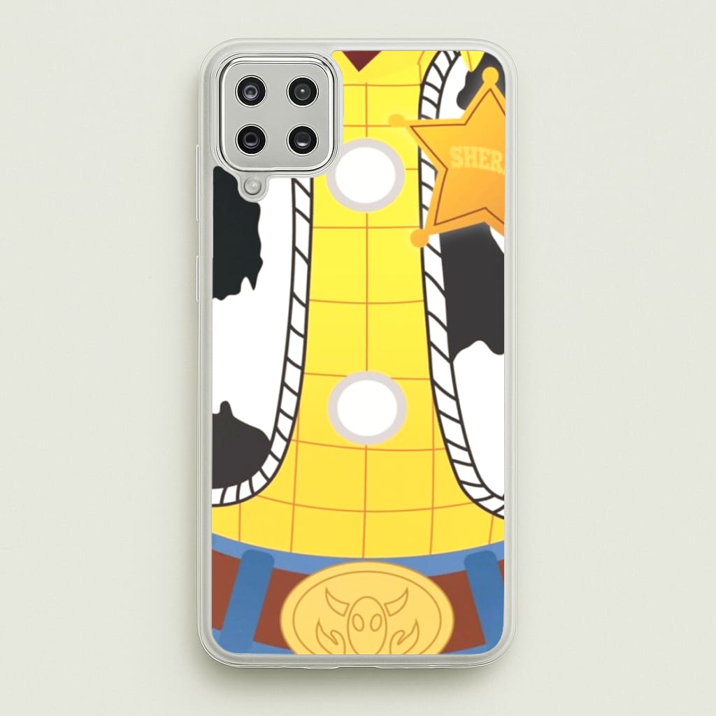 Woody Costume  - Disney Phone Case for Galaxy A12
