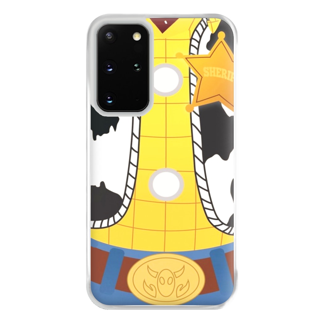 Woody Costume Phone Case for Galaxy S20 Plus