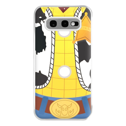 Woody Costume Phone Case for Galaxy S10e