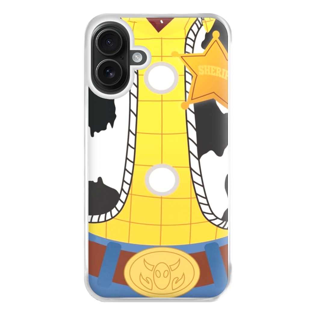 Woody Costume Phone Case for iPhone 16 Plus