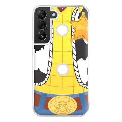 Woody Costume Phone Case for Galaxy S22 Plus